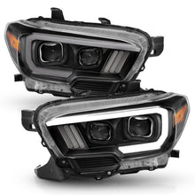 Load image into Gallery viewer, Anzo Toyota Tacoma '16-18 Projector Plank Style Switchback H.L Black Amber
