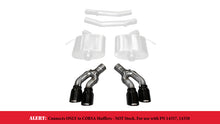 Load image into Gallery viewer, Corsa Performance 16-17 Cadillac CTS-V 2.75in Inlet / 4.0in Outlet Black PVD Tip