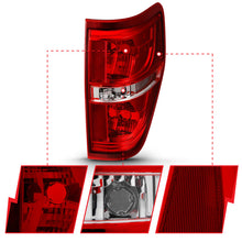 Load image into Gallery viewer, ANZO 2009-2014 Ford F-150 Euro Taillight Red/Clear (W/O Bulb) 311299