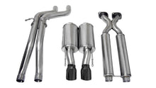 Load image into Gallery viewer, Corsa Performance 2.5" Dual Center Rear Exit Cat-Back Exhaust System with 4.0"