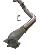Load image into Gallery viewer, SPDZ1 Subaru WRX 08-14 / STi 08-21 High Flow Cast Bellmouth Race Downpipe