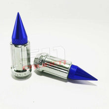 Load image into Gallery viewer, 12 x 1.25 mm Chrome Spiked Lug Nuts - 16 Pack