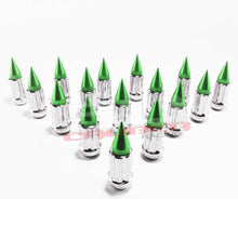 Load image into Gallery viewer, 12 x 1.25 mm Chrome Spiked Lug Nuts - 16 Pack