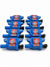 Load image into Gallery viewer, 2005–2017 GM LS2/LS3/LS7/LS9/LSA Granatelli 85K Malevolent Blue Coil Packs – 28-0513-CPBM