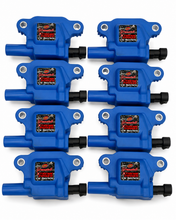 Load image into Gallery viewer, 2014–2024 GM LT1/LT4 Granatelli 80K Pro Series Extreme Blue Coil Packs – 28-0514-CPB