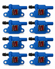 Load image into Gallery viewer, 2014–2024 GM LT1/LT4 Granatelli 80K Pro Series Extreme Blue Coil Packs – 28-0514-CPB