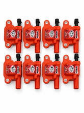 Load image into Gallery viewer, 2005–2017 GM LS2/LS3/LS7/LS9/LSA Granatelli 85K Malevolent Red Coil Packs – 28-0513-CPRM