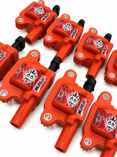 Load image into Gallery viewer, 2005–2017 GM LS2/LS3/LS7/LS9/LSA Granatelli 85K Malevolent Red Coil Packs – 28-0513-CPRM