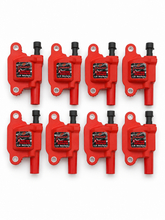 Load image into Gallery viewer, 2014–2024 GM LT1/LT4 Granatelli 80K Pro Series Extreme Red Coil Packs – 28-0514-CPR