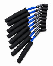 Load image into Gallery viewer, Granatelli GM LS &amp; LT 0-Ohm 10" Blue High-Temp Spark Plug Wires w/ Kevlar Boots – 28-1545HTBLB