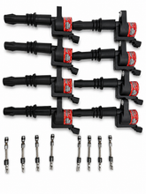 Load image into Gallery viewer, Granatelli 60,000V Pro Series Coil Pack Kit for Ford 2008-2010 4.6L &amp; 5.4L 3-Valve V8 – 28-1814CP