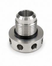 Load image into Gallery viewer, Granatelli -12AN Screw-In Billet Valve Cover Breather Baffle Kit – No Welding – 280112