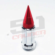 Load image into Gallery viewer, 12 x 1.25 mm Chrome Spiked Lug Nuts - 16 Pack