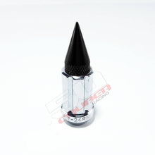 Load image into Gallery viewer, 12 x 1.5 mm Chrome Spiked Lug Nuts Anodized - 16 Pack