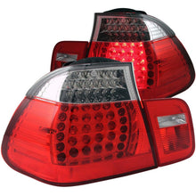 Load image into Gallery viewer, Anzo 2002-2005 BMW 3 Series E46 LED Taillights Red/Clear
