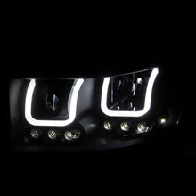 Load image into Gallery viewer, Anzo 2006-2008 Dodge Ram 1500 Projector Headlights w/ U-Bar Black