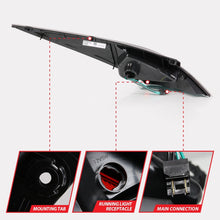 Load image into Gallery viewer, Anzo 2003-2005 Nissan 350Z LED Tail lights Smoke