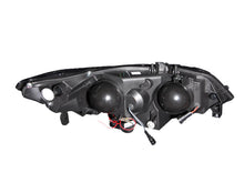 Load image into Gallery viewer, Anzo 2006-2011 Honda Civic Projector Headlights w/ Halo Black (CCFL)