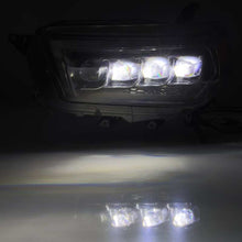 Load image into Gallery viewer, AlphaRex 10-13 Toyota 4Runner NOVA LED Projector Headlights Plank Style Black w/Seq Signal/DRL 880759 *Discontinued