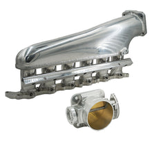 Load image into Gallery viewer, 2JZ GE Billet Intake Manifold Fuel Rail Throttle Body 90mm TB Supra 2J Swap 2JZ