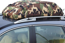 Load image into Gallery viewer, 3D MAXpider 47in L x 28in W x 14in H Medium 3D Foldable Roof Bag W/ Tie-Down System - Camouflage B07H6ZXTMR