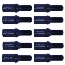 Load image into Gallery viewer, Godspeed Euro-Type Taper Cone Lug Bolts 10 Piece Set