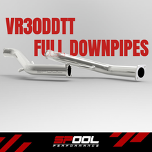 Load image into Gallery viewer, Spool VR30DDTT Full Downpipes Upgrade [Race Downpipes] | Infiniti Q50 Q60 RZ34 [VR30]