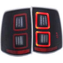 Load image into Gallery viewer, Anzo LED Black 13-17 Dodge Ram 1500/2500/3500 LED Taillights Black