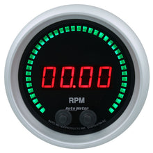 Load image into Gallery viewer, Autometer 85.7mm Black 0-16K RPM Tachometer Sport-Comp Elite Digital Gauge 6798-SC