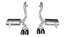 Load image into Gallery viewer, Corsa 97-04 Chevrolet Corvette C5 Z06 5.7L V8 Xtreme Axle-Back Exhaust w/ Black Tips 14132BLK