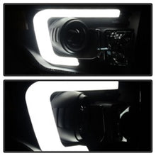 Load image into Gallery viewer, Spyder Toyota Tundra 2014-2016 Projector Headlights Light Bar DRL Black Smoke PRO-YD-TTU14-DRL-BSM 5080165