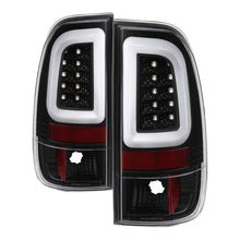 Load image into Gallery viewer, Spyder 97-03 Ford F150 Stylsd. F250/350 V3 Light Bar LED Tail Lights - Blk ALT-YD-FF15097V3-LBLED-BK 5084231