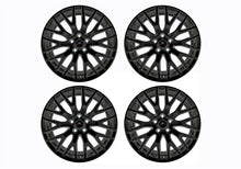 Load image into Gallery viewer, Ford Racing 15-16 Mustang GT 19X9 and 19X9.5 Wheel Set with TPMS Kit - Matte Black M-1007K-M19XB