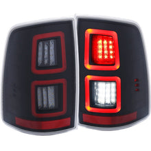 Load image into Gallery viewer, Anzo LED Black 13-17 Dodge Ram 1500/2500/3500 LED Taillights Black