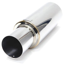 Load image into Gallery viewer, BLOX Racing 63.5mm N1 304 SS Universal Exhaust Muffler w/ Straight Tip BXEX-00109