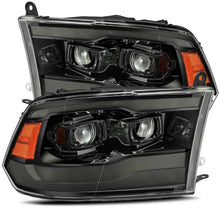 Load image into Gallery viewer, AlphaRex 09-18 Dodge Ram 1500 PRO-Series Projector Headlights Plank Style Alpha Blk w/Seq Signal/DRL 880542 *Discontinued