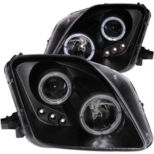 Load image into Gallery viewer, Anzo 1997-2001 Honda Prelude Projector Headlights w/ Halo Black w/ LED