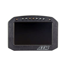 Load image into Gallery viewer, AEM CD-5LG Carbon Logging Flush Digital Dash Display w/ Internal 20Hz GPS &amp; Antenna