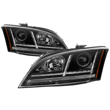 Load image into Gallery viewer, Spyder 08-15 Audi TT HID Xenon Projector Headlights w/Seq Turn Signal - Blk (PRO-YD-ATT08-HID-BK) 5085542