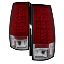 Load image into Gallery viewer, Spyder Chevy Suburban/GMC Yukon/Yukon Denali 07-14 LED Tail Lights Red Clear ALT-YD-CSUB07-LED-RC 5002150