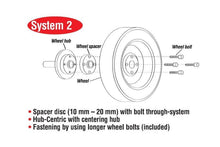 Load image into Gallery viewer, Eibach Pro-Spacer System 25mm Black Spacer - 2015 Ford Mustang Ecoboost / V6 / GT