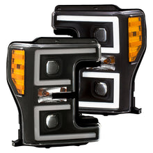 Load image into Gallery viewer, Anzo LED Headlights 17-18 Ford F-250 Projector Plank-Style
