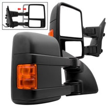 Load image into Gallery viewer, SPYDER Xtune Pair G2 Ford Superduty 99-07 Heated Amber Signal Telescoping Mirrors MIR-FDSD99S-G2-PW-AM-SET 9935459