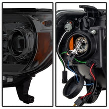 Load image into Gallery viewer, Spyder Toyota Tacoma 12-16 Projector Headlights Light Bar DRL Smoke PRO-YD-TT12-LBDRL-SM 5081728