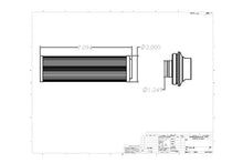 Load image into Gallery viewer, Aeromotive In-Line Filter - AN-16 10 Micron Microglass Element Extreme Flow 12364