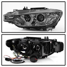Load image into Gallery viewer, Spyder 12-14 BMW F30 3 Series 4DR Projector Headlights - LED DRL - Smoke (PRO-YD-BMWF3012-DRL-SM) 5084361