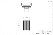 Load image into Gallery viewer, Aeromotive 100 Micron, Red/Black Canister Fuel Filter