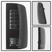 Load image into Gallery viewer, Spyder Dodge Ram 1500 09-14 LED Tail Lights Incandescent- Blk Smke ALT-YD-DRAM09-LED-BSM 5078124