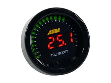 Load image into Gallery viewer, AEM X-Series Tru-Boost Controller Gauge w/ Boost Control Solenoid 80PSIg Internal MAP Sensor 30-0352