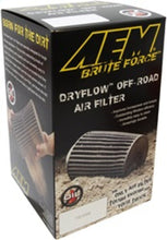 Load image into Gallery viewer, AEM Induction AEM Dryflow 3.5in. X 7in. Round Tapered Air Filter 21-2047BF